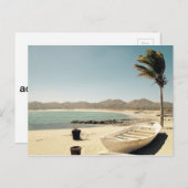 Das Leben ist ein Abenteuer Postkarte (Vorne/Hinten)