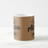 Das Leben ist ein Abenteuer, sei ein Explorer Kaffeetasse (Mittel)