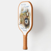 Das Leben ist ein Abenteuer zweiseitig Pickleball Schläger (Links)