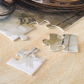 Das Leben ist ein Adenteuer-Kompass-Puzzle Puzzle (Seite)