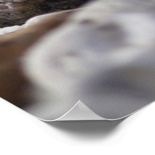 Das Leben ist ein Balanceposter Poster (Ecke)