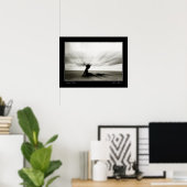 Das Leben ist ein Beach Poster (Heimbüro)