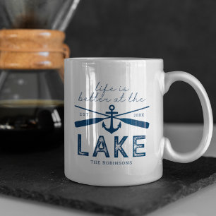 Das Leben ist ein besseres Haus Familienname Tasse