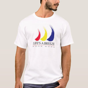 Das Leben ist ein Breeze™_Paint-The-Wind_Bora Bora T-Shirt