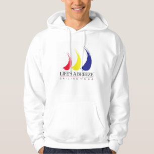 Das Leben ist ein Breeze®_Paint-The-Wind_Sailing Hoodie