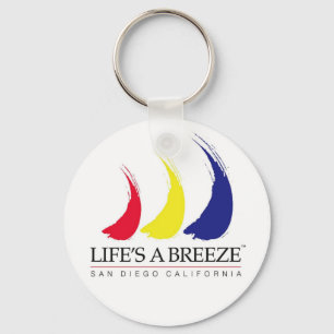 Das Leben ist ein Breeze™_Paint-The-Wind_San Diego Schlüsselanhänger