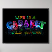 Das Leben ist ein Cabaret, alter Chum Poster (Vorne)