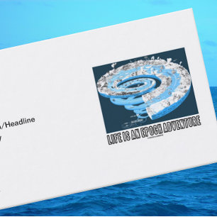 Das Leben ist ein Epochenerlebnis (geologische Zei Visitenkarte