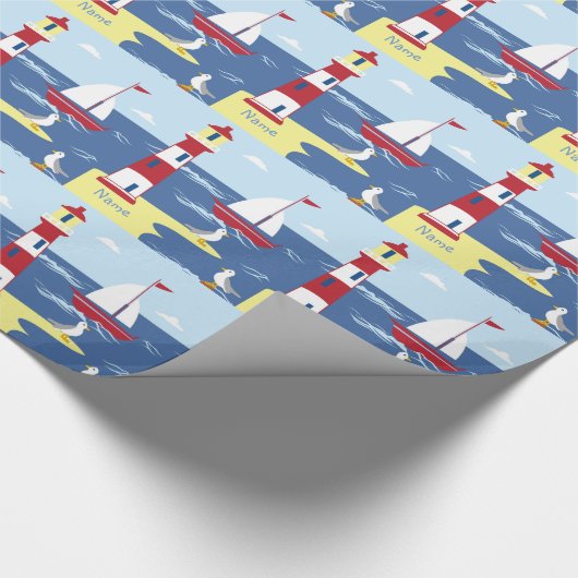 Das Leben ist ein Erlebnis, das ein Geschenk des h Geschenkpapier (Ecke)