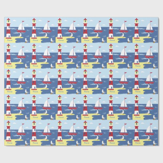 Das Leben ist ein Erlebnis, das ein Geschenk des h Geschenkpapier (Flach)