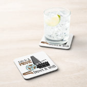 Das Leben ist ein Film Getränkeuntersetzer (Rechte Seite)