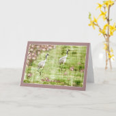 Das Leben ist ein Geschenk Karte (Gelbe Blume)