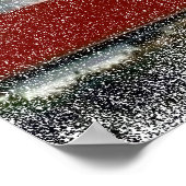 Das Leben ist ein Geschenk Poster (Ecke)