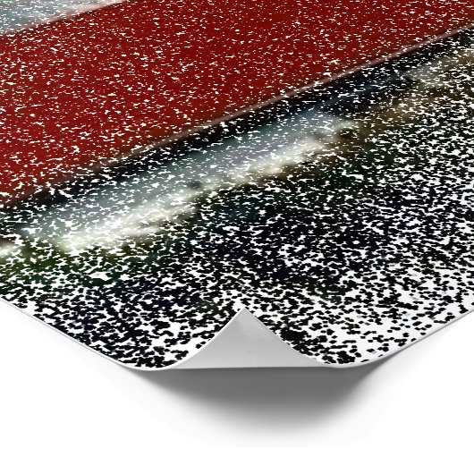 Das Leben ist ein Geschenk Poster (Ecke)