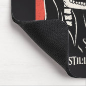 Das Leben ist ein grimmiger, grimmiger Sensenmann Mousepad (Ecke)