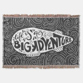 Das Leben ist ein großes Abenteuer Decke (Vorderseite)