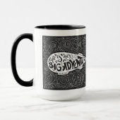 Das Leben ist ein großes Abenteuer Tasse (Links)