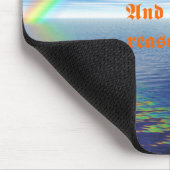 Das Leben ist ein Grund zur Hoffnung Mousepad (Ecke)