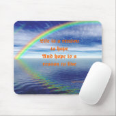 Das Leben ist ein Grund zur Hoffnung Mousepad (Mit Mouse)