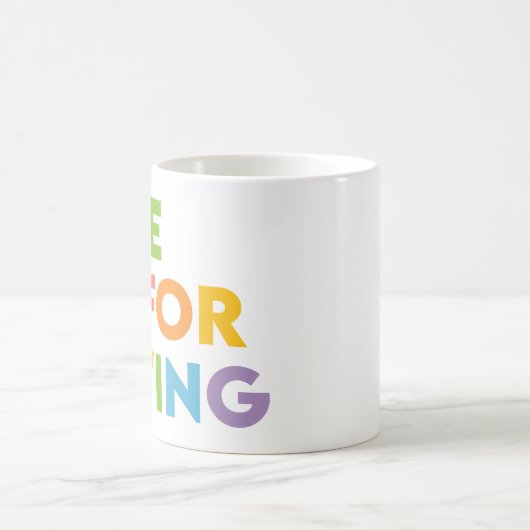 Das Leben ist ein Leben Kaffeetasse (Mittel)