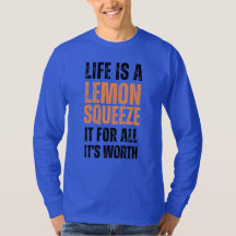 Das Leben ist ein Lemon Long Sleeve Shirt - Motivi
