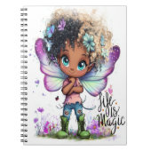 Das Leben ist ein magisches SpiralNotebook Notizblock (Vorderseite)