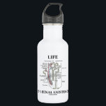 Das Leben ist ein Nierenbestehen (Niere Nephron) Trinkflasche<br><div class="desc">Nephrologen,  zusammen mit Nierenspendern und Empfängern,  genießen irgendwelche wry anatomische nephron Haltung,  die das Gemeinplatz-Sprichwort "Leben kennzeichnet,  ist ein Nierenbestehen".  Lassen Sie andere ein Doppeltnehmen mit einer Dosis des pädagogischen,  wissenschaftlichen,  medizinischen Spaßes mit diesen tun,  die das nephron einer Niere kennzeichnen,  das mit allen Schlüsselkomponenten komplett ist.</div>