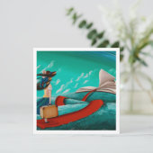 Das Leben ist ein offenes Buch - Mini Print (Stehend Vorderseite)