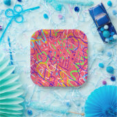 Das Leben ist ein Party Pappteller (Party)