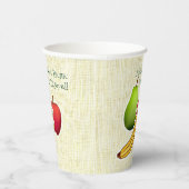 Das Leben ist ein Picknick! (Personalisierte Umarm Pappbecher (Rechts)