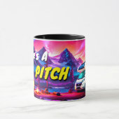 Das Leben ist ein Pitch - Geschenk Humorvolles Cam Tasse (Zentrum)
