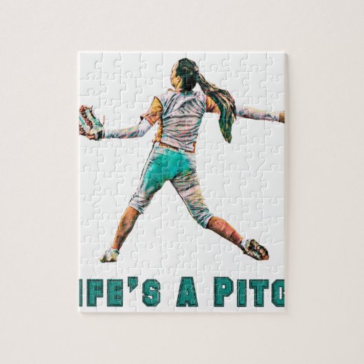 Das Leben ist ein Pitch Puzzle (Vertikal)