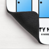 Das Leben ist ein Problem der Monty Hall (drei Tür Mousepad (Ecke)