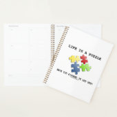 Das Leben ist ein Rätsel, das du schon herausgefun Planer (Anzeige)