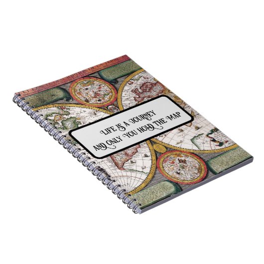 Das Leben ist ein Reisebericht Notizblock (Rechte Seite)