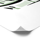 Das Leben ist ein rollender Untersetzer. Genießen Poster (Ecke)