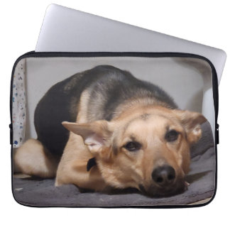 Das Leben ist ein Ruff-Laptop-Fall Laptopschutzhülle