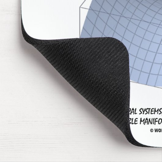 Das Leben ist ein Sattel-Punkt (Mathe u. Mousepad (Ecke)