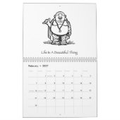 Das Leben ist ein schöner Kalender Sache-Buddhas (Feb 2027)