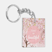 Das Leben ist ein schöner Schlüsselanhänger (Vorderseite links)