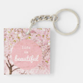 Das Leben ist ein schöner Schlüsselanhänger (Rückseite)