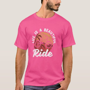Das Leben ist ein schönes BMX-Rad-Rad T-Shirt