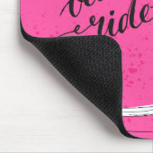 Das Leben ist ein schönes Fahrrosa Mousepad (Ecke)