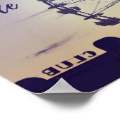 Das Leben ist ein schönes Karnevalsbild Poster (Ecke)