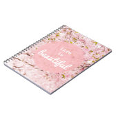 Das Leben ist ein schönes Notebook Notizblock (Linke Seite)