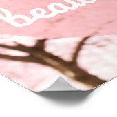 Das Leben ist ein schönes Poster (Ecke)