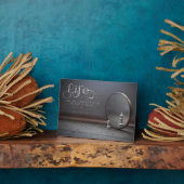 Das Leben ist ein Spiegel Fotoplatte (Seite)