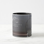 Das Leben ist ein Spiegel Tasse (Zentrum)