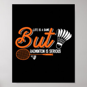 Das Leben ist ein Spiel, aber Dminton ist ernst 2 Poster