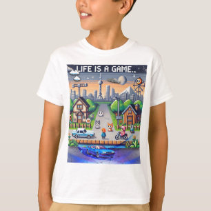 Das Leben ist ein Spiel. #Part2 (8bit) (Gamer-Shir T-Shirt